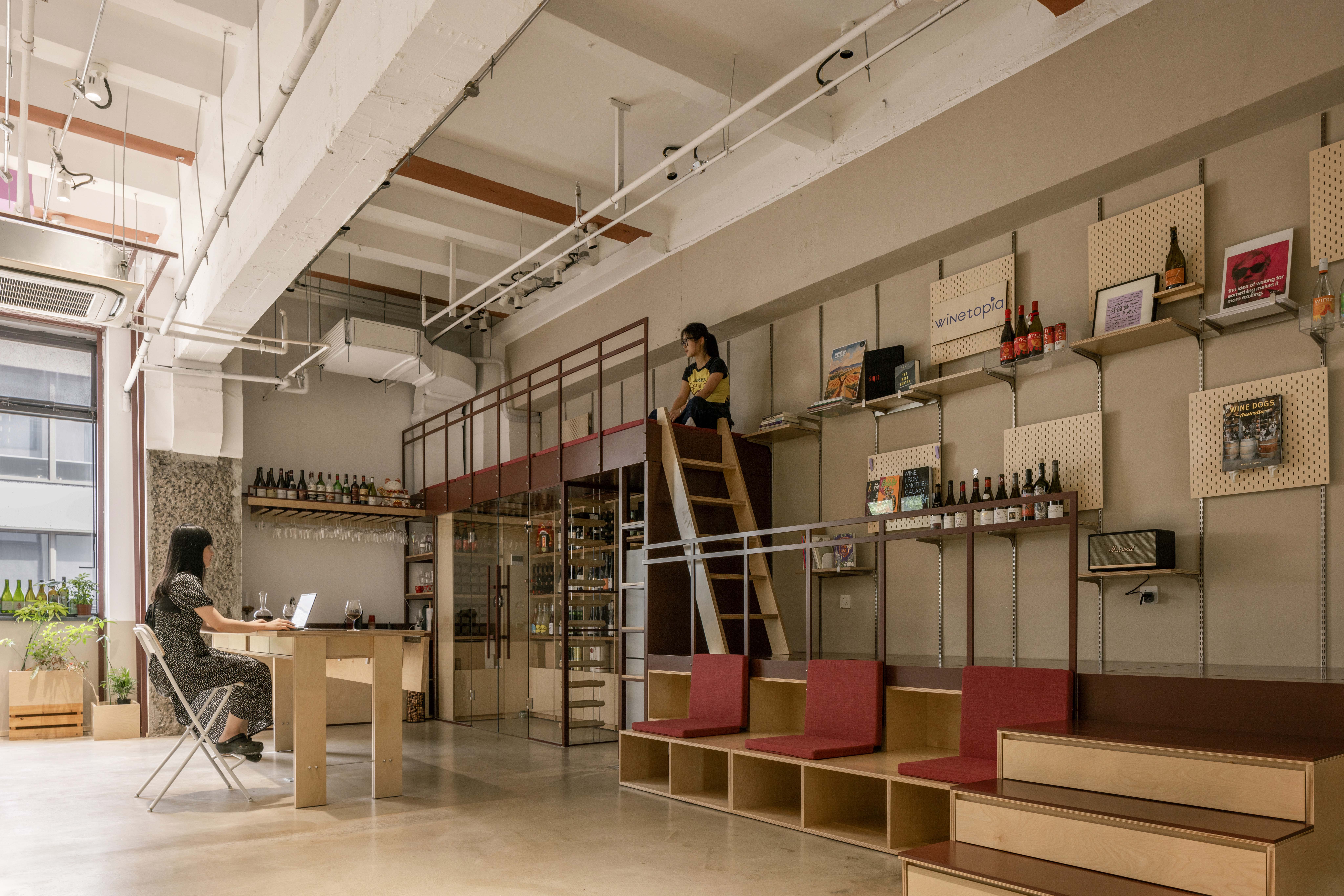 Winetopia Office Design